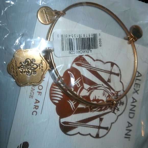 Alex And Ani Joan Of Arc Courage Charm Rafaelian G - Picture 6 of 7